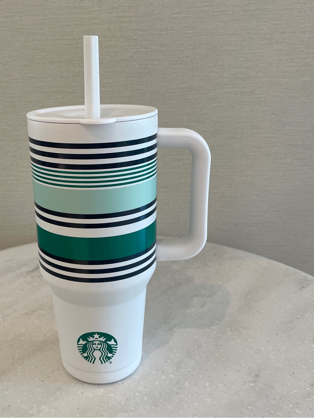 Starbucks Road Trip Collection 2026 Stainless Steel Tumbler Classic Stripes 40oz